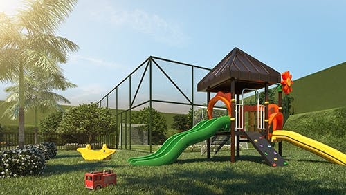 Imagem 3D do Playground
